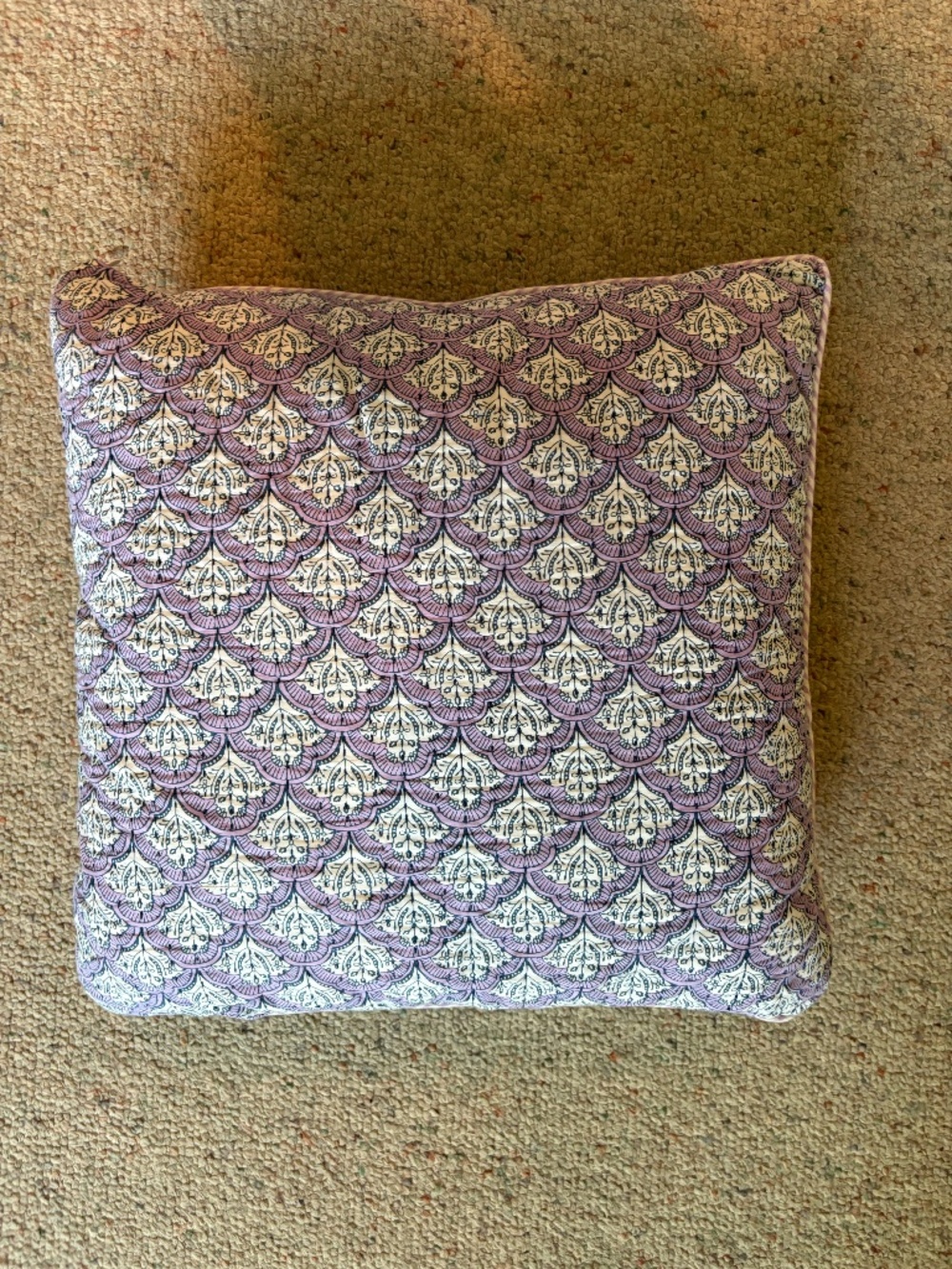 roller rabbit jemina quilted pillow